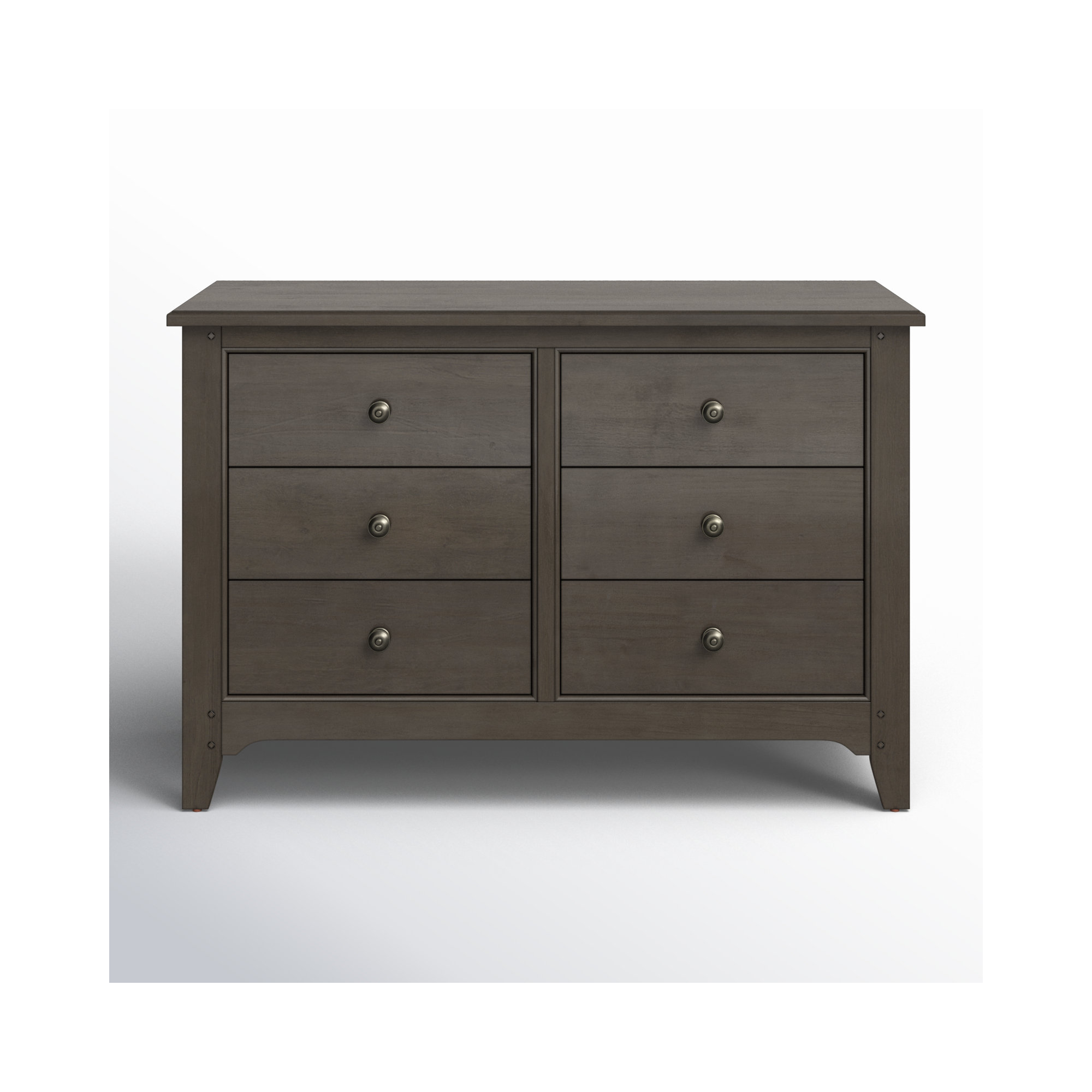 Mabank Kids Dresser, Dusk Gray