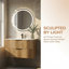 Meuble-lavabo mural 36 po avec lavabo intégré en céramique, tiroirs à fermeture en douceur, conception à suspension peu encombrante