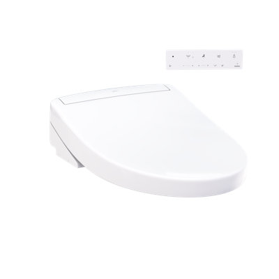 TOTO® WASHLET® S5 Electronic Bidet Toilet Seat with Instantaneous Water Heating, PREMIST and EWATER+ Wand Cleaning, Elongated - SW3446#01