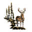 Rustic Wall Decor on Metal-181189795