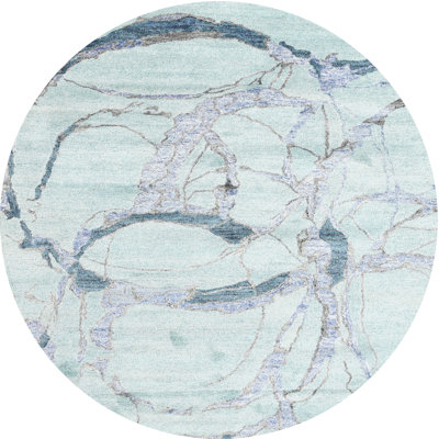 Tapis gris/zone noire contemporaine