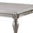 Jinnifer Rectangular Coffee Table in Platinum