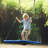 Outsunny Plastic Standing Swing with Chains