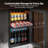 20 Bottle 85 Cans Wine Beverage Fridge