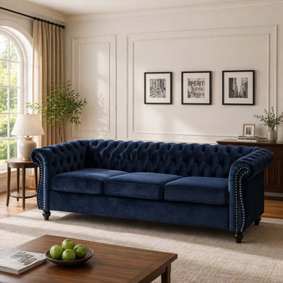 3 Seater Sofa -68014.00MDBLU