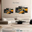 Avery or et noir abstrait-108899884