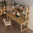Burlywood Rectangular Solid Wood desks-1319113381