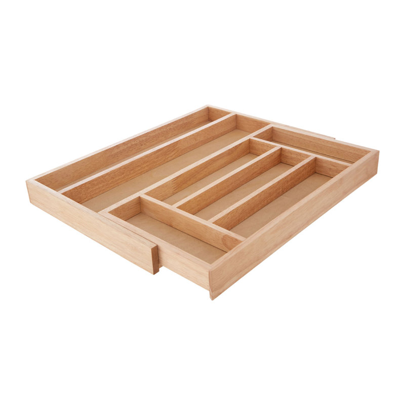 Wood Flatware Caddy