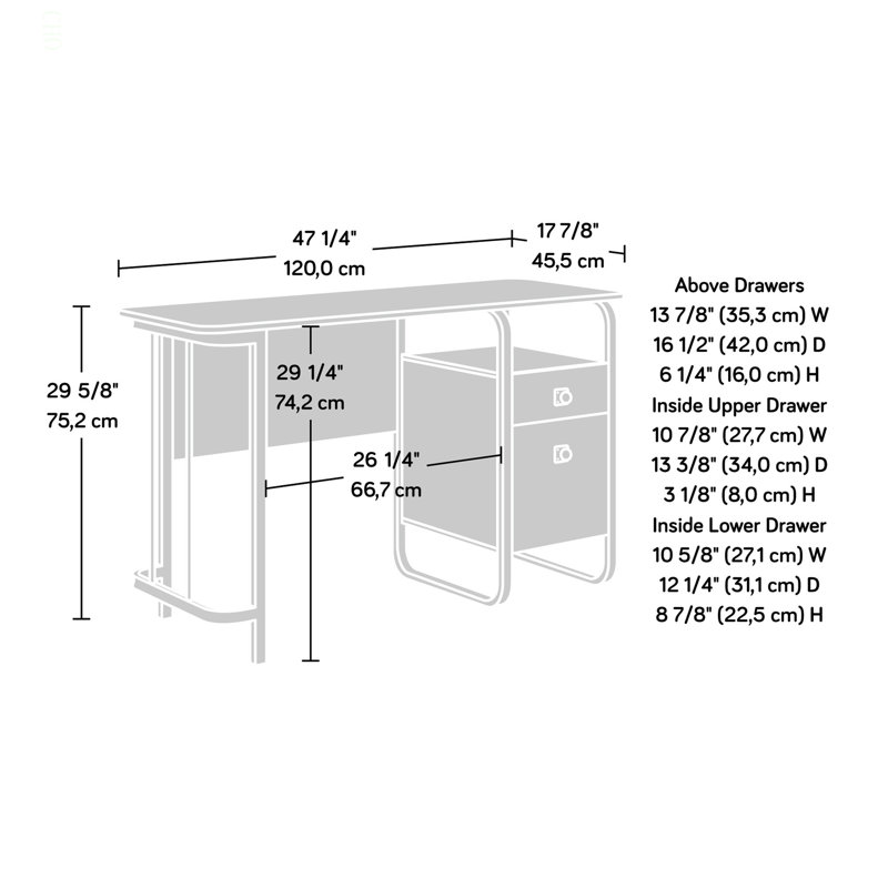 Bureau idéal pour le bureau ou le bureau dans la chambre ou le salon