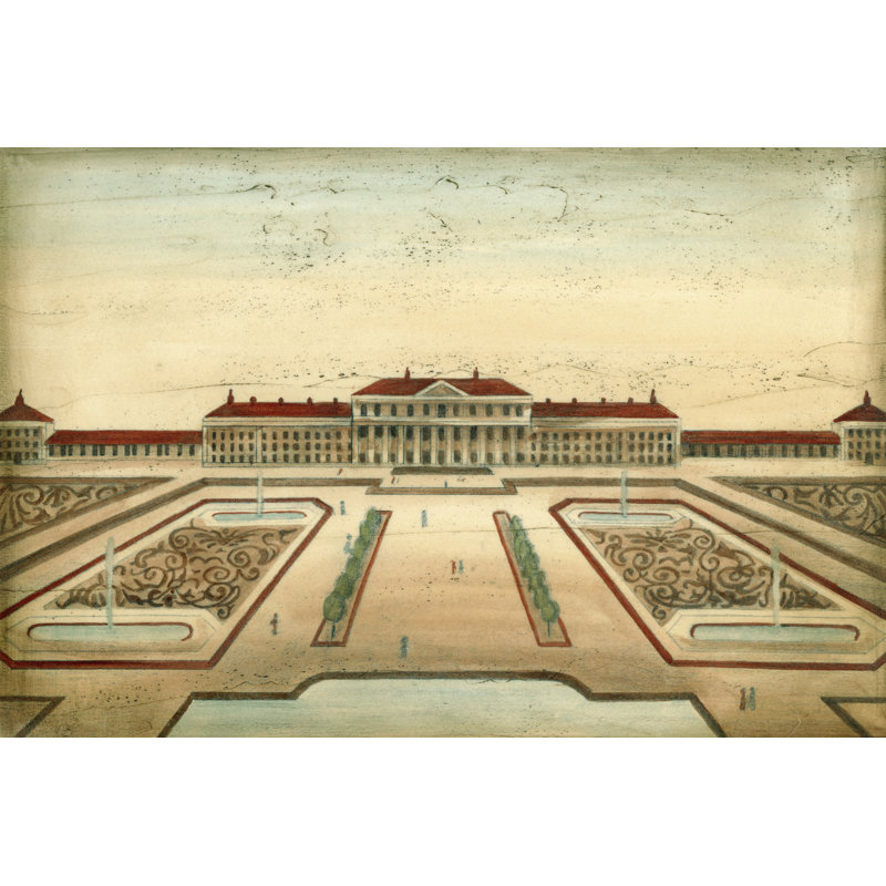 Garden Design II by Vision Studio - Wrapped Canvas Print, 51cm H x 76cm W x 3.8cm D