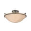 Simple Lines Bowl Semi Flush Mount-1961141925-1961141927-1961141971