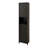 Black Tall Linen Cabinet with Adjustable Shelves, Drawer & X-Panel Doors – Farmhouse Style Freestanding Organizer for Toiletries and Towels-1869221497