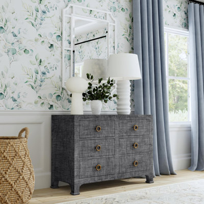 Commode double 6 tiroirs Keidy