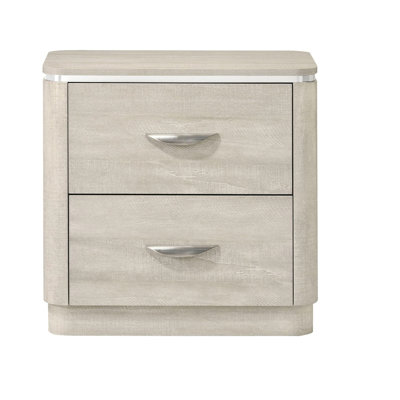 Cright 2-Drawer Nightstand
