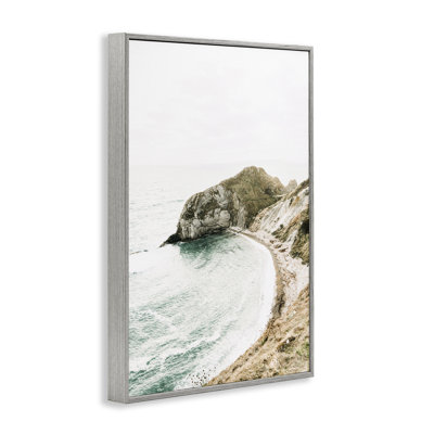 Coastal California Cove Framed Giclee, design by Sisi and Seb