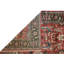 Oriental Hand-Knotted Wool Terracotta/Green/Blue/Beige Area Rug