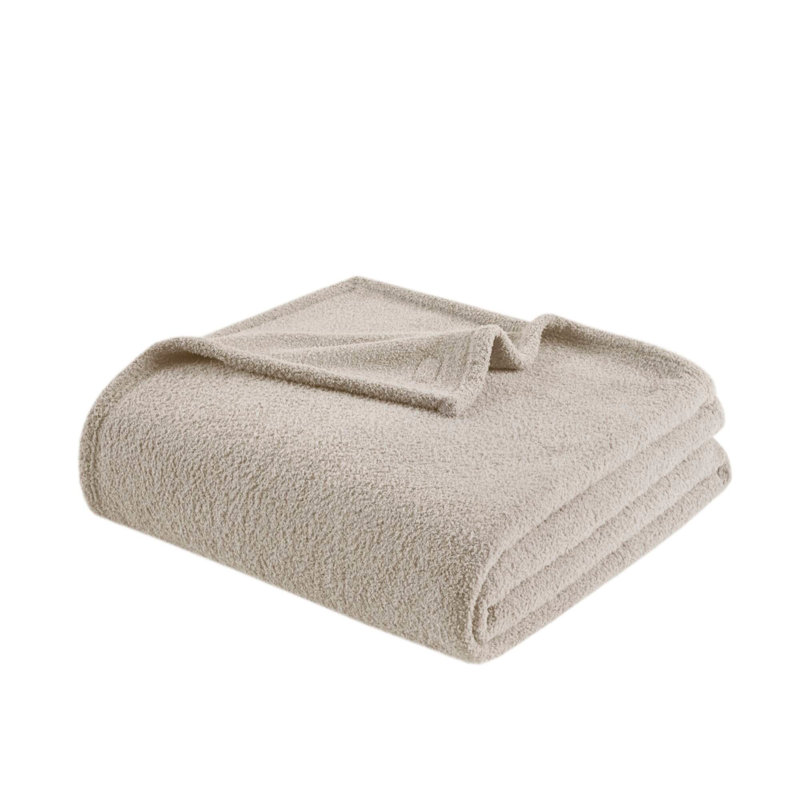 Couverture Dream, Simple, Polyester taupe