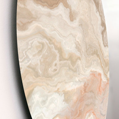 Modern Abstract Wall Decor on Metal