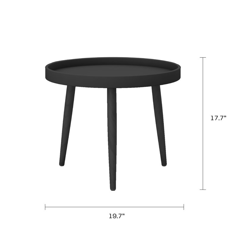 Carnalbanagh 3 Piece Chat Set with Durable Steel Legs for Indoors or Outdoors 