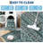 2x6 Moss Green Floral Washable Runner Rug for Hallway, Kitchen, Laundry, Non-Slip, Ultra-Thin, Soft, Long Bedroom Rugs.-1875873547