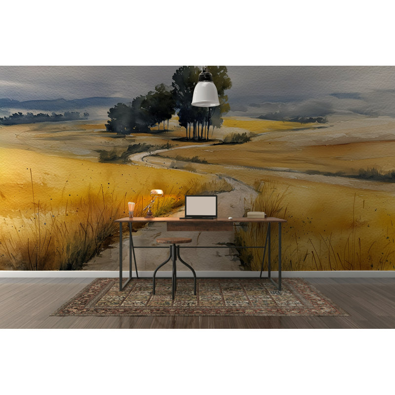 Rouleau de papier peint mural amovible Cloudy Sky, 160"x108", Peel and Stick