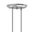 Uzma 3 - Light Steel Cone Pendant