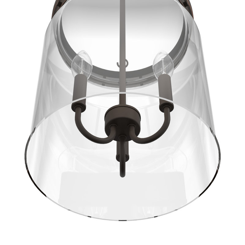 Devon Park 3 - Light Cylinder Pendant, Onyx Bengal