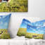 Coussin lombaire en antelopess africaines sous le ciel lumineux