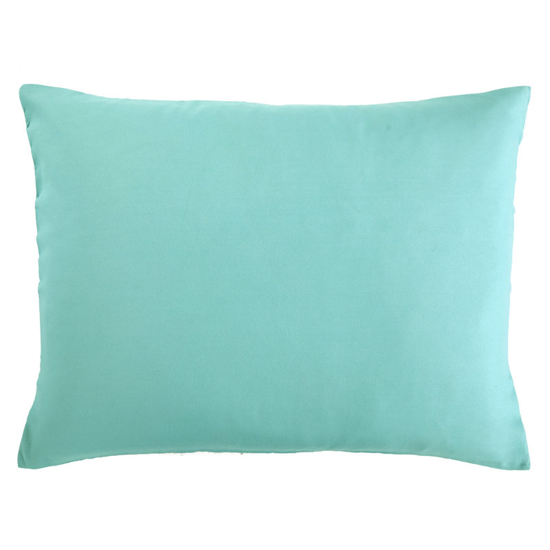 MATTIE Microfiber Comforter Set, Aqua, Full/Queen Comforter + 2 Standard Shams