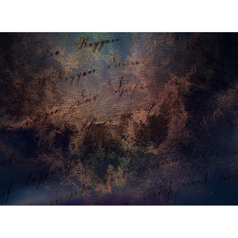 Abstract Wall Mural, 6.25' L x 9.33' W