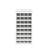 WHITE color modular 32  wine bar cabinet Buffet Cabinet
