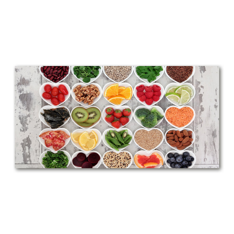 Healthy Food - Print, Canvas, 70cm H x 140cm W x 2cm D