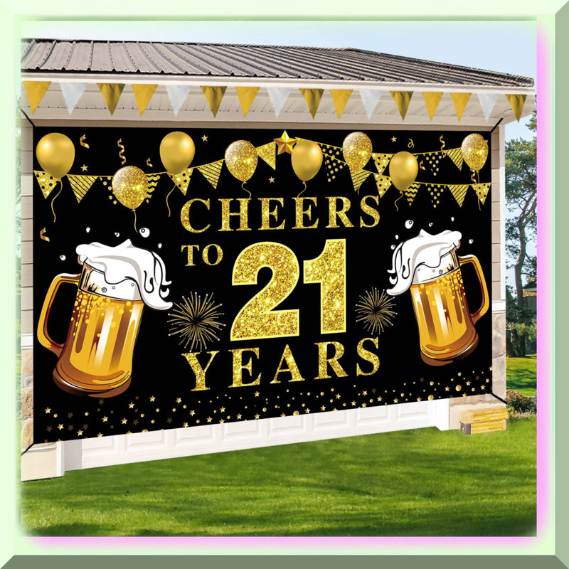 Sparkling Sobriety Celebration Kit with Banner
