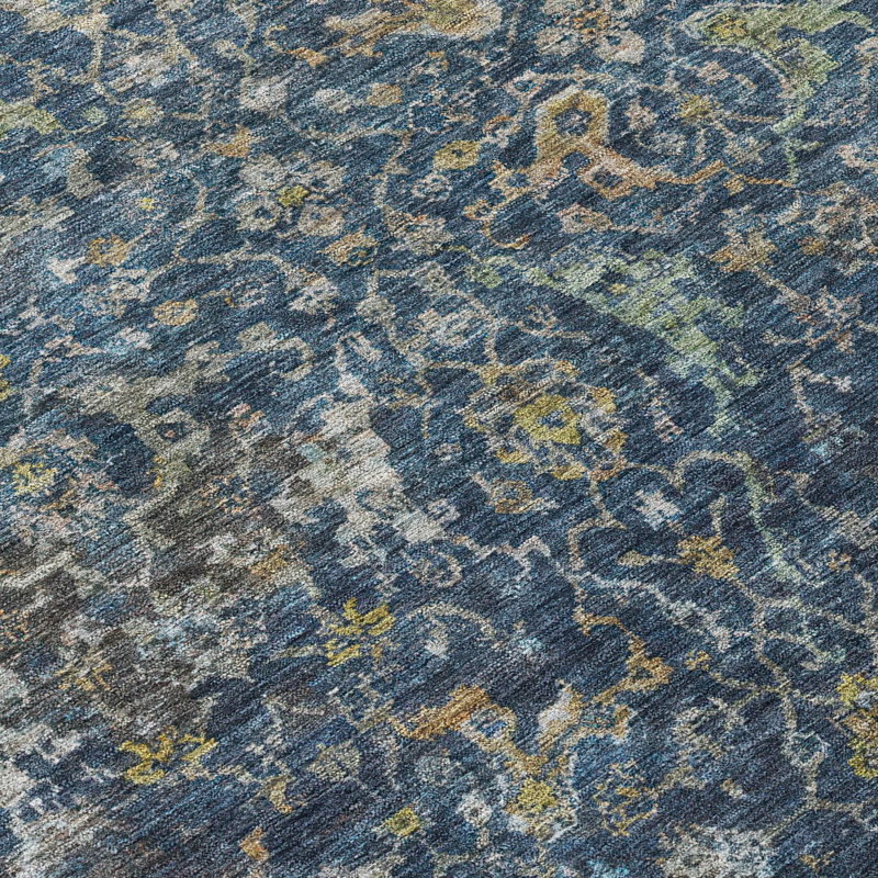 Machine Washable Indoor/Outdoor Jadiel ACN2359 Traditional Rug, Rectangle 8' x 10'