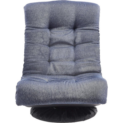 Méridienne pivotante avec mousse à mémoire de forme et appui-tête réglable - Chaise de plancher pliable pour jouer, lire et se détendre - Conception compacte pour un rangement facile