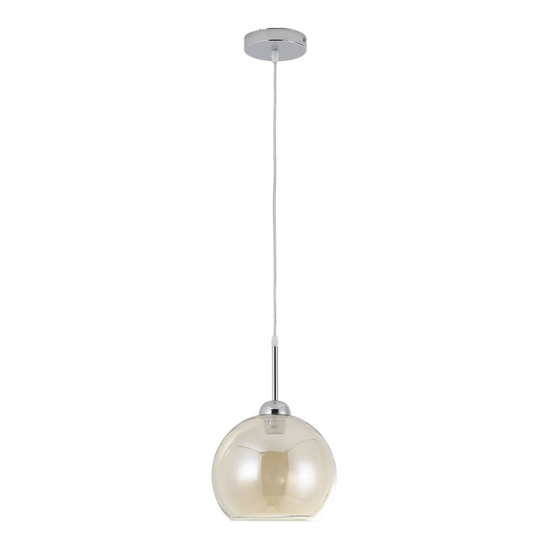 Bacil 1 - Light Silver Single Pendant