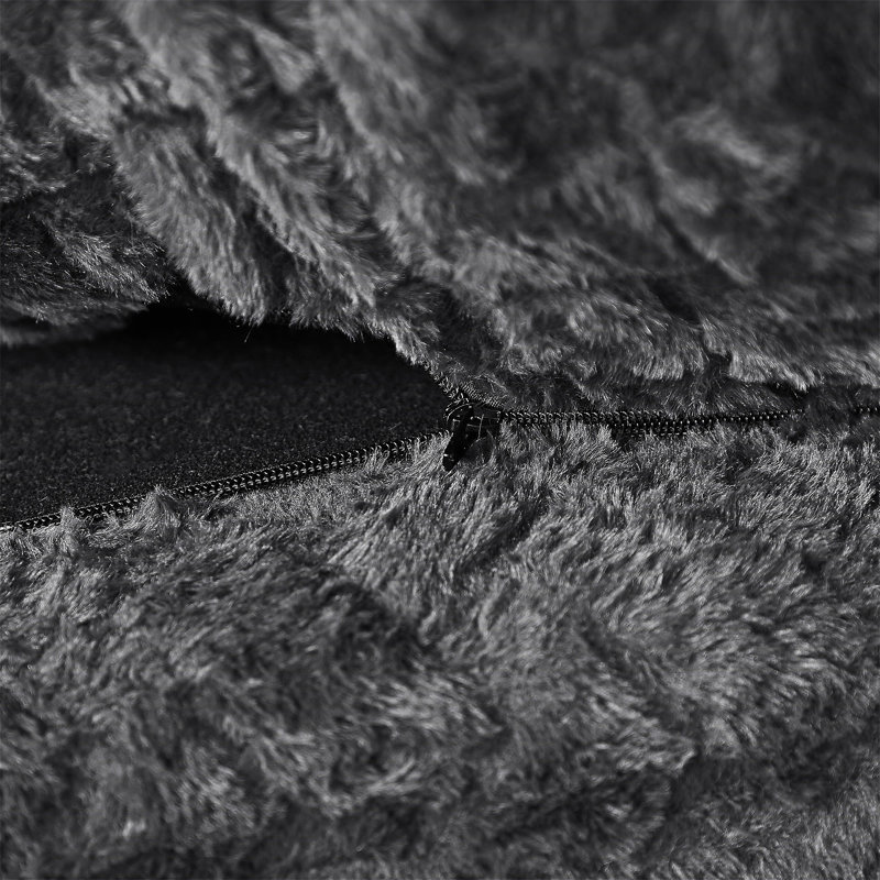 Fauteuil pivotant à compression, Noir, noir, noir, noir