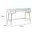 Clean-Lined Solid Wood Writing Desk-1677612245