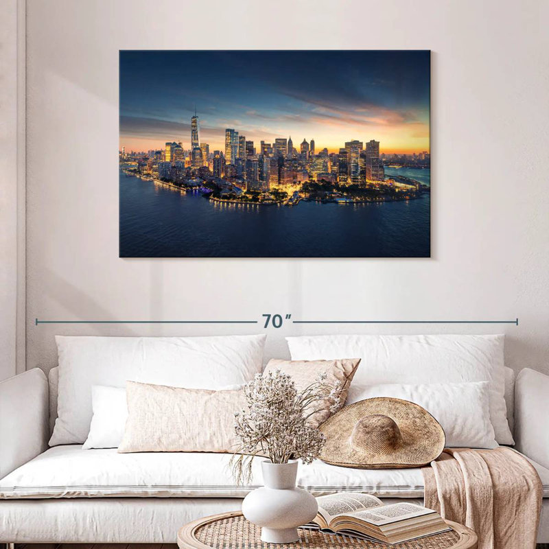 Sireci Manhattan Harbor Sunset