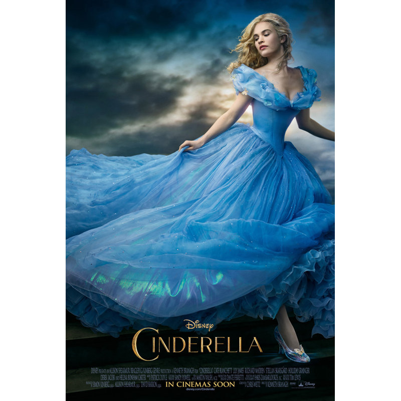 Cinderella, 18" H x 12" W