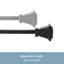 Richmond Adjustable 0.63" Single Curtain Rod-406972155-428795584