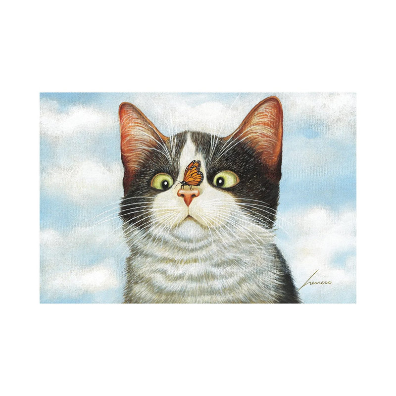 Hugo Hege 1 Piece Wrapped Canvas Painting, 101.6 cm H x 66.04 cm W x 1.91 cm D