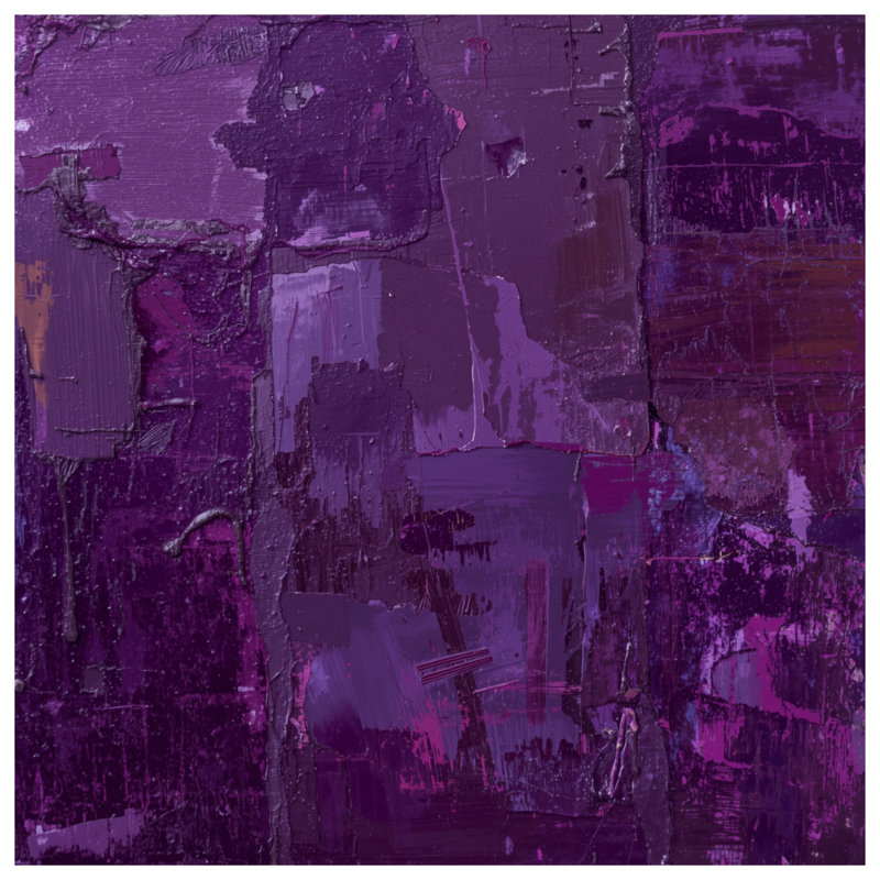 Coussins décoratifs mauves, 26 po x 26 po