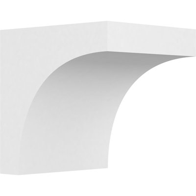 5"W x 6"D x 6"H Standard Stockport Architectural Grade PVC Corbel