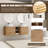 Wall-Mounted Bathroom Vanity with Engineered Stone Top-585138594-578116993
