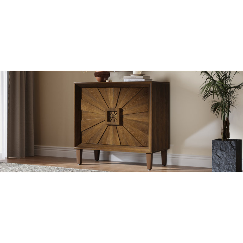 Buffet à crédence modulaire 31,5 "Mid-Century, Antique brown