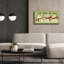  «Snowmen» par Erin Clark, art mural sur toile, 40 po x 20 po