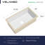 Prag 31.25'' L Undermount Installation Single Bowl Fireclay Kitchen Sink