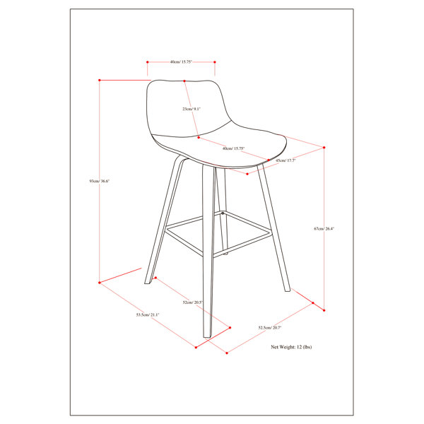 Dimensions du produit