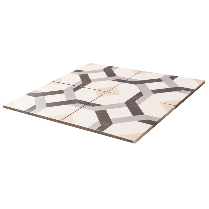 Carreau de porcelaine pour mur et plancher DaVinci 7,9 po x 7,9 po
